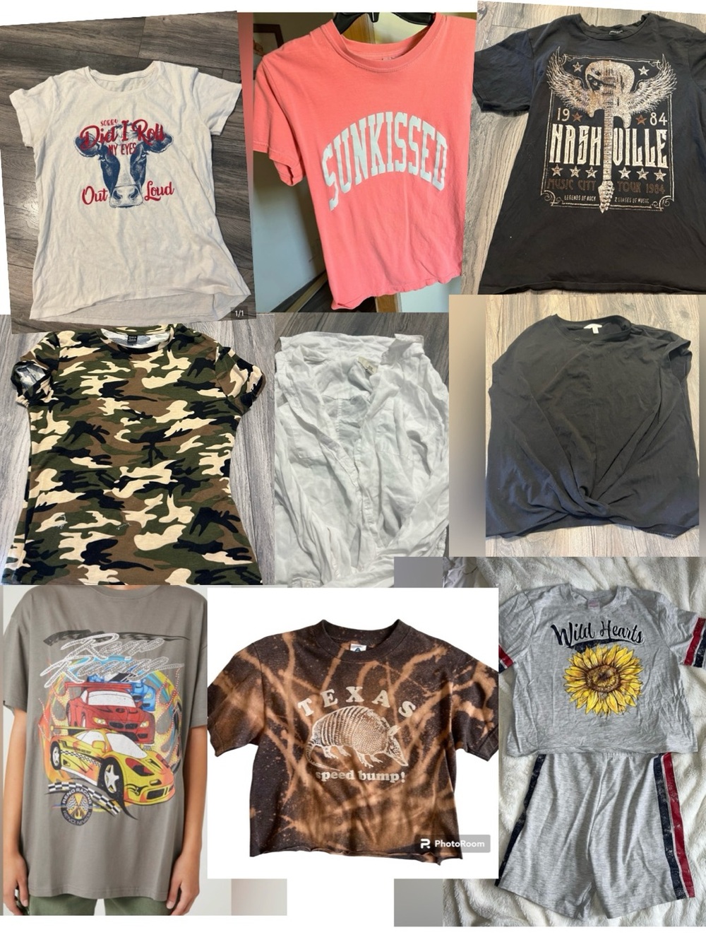 Bundle of 9 womens clothing